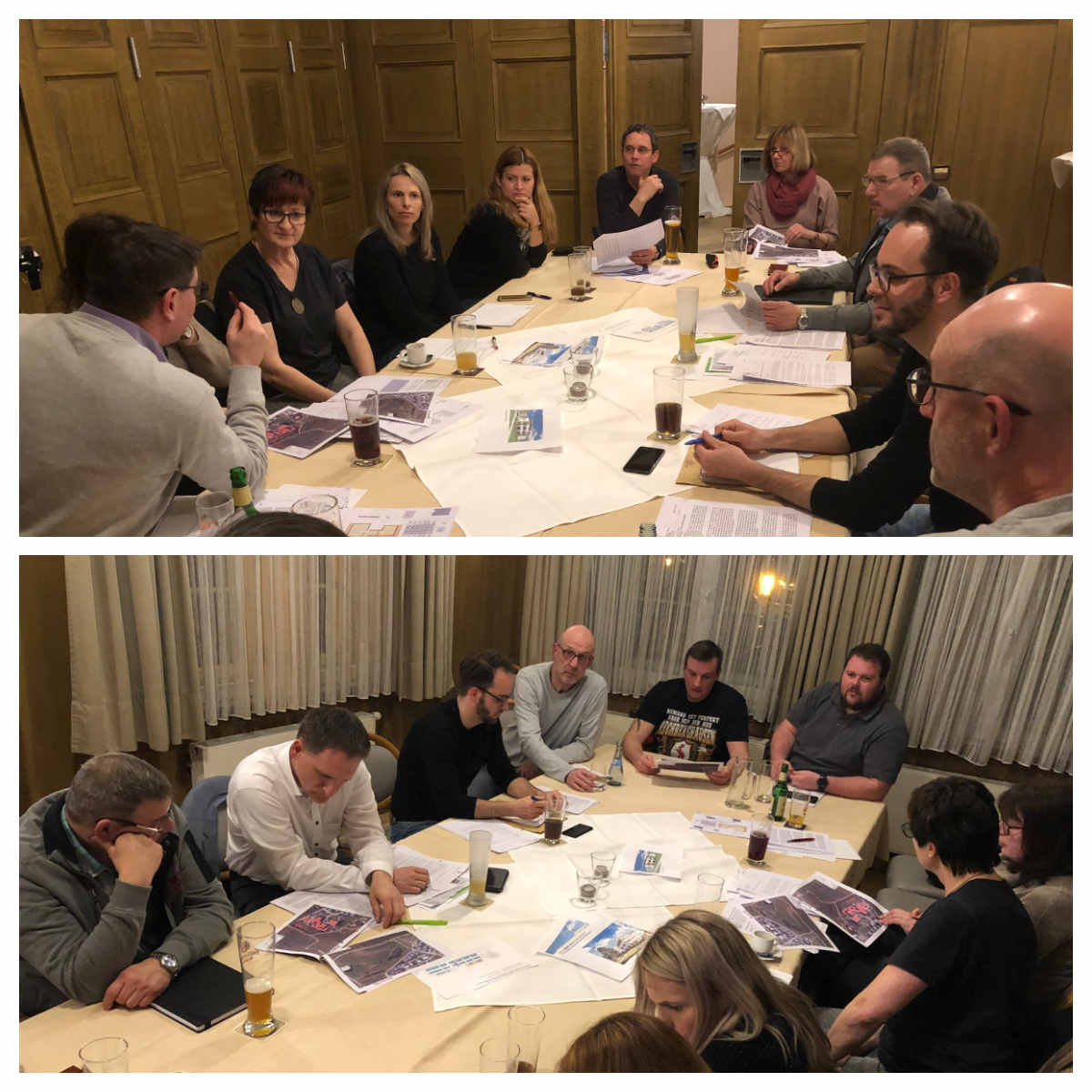 Diskussion kommunaler Themen beim Kommunalen Dialog