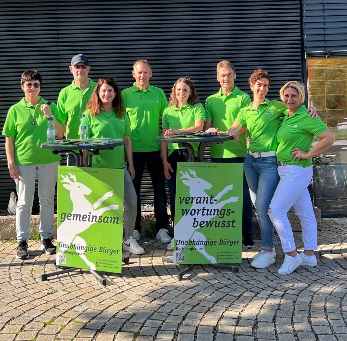 Letzte Veranstaltung vor den Wahlen – Austausch am Infostand