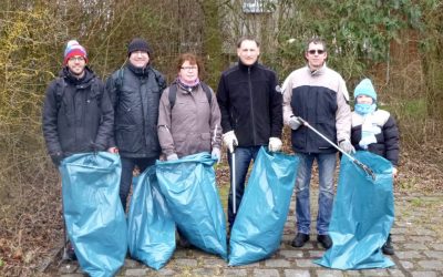 Unabhängige Bürger wieder bei der Ortsputzete aktiv