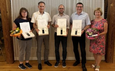 Ehrungen und Wechsel im Gemeinderat